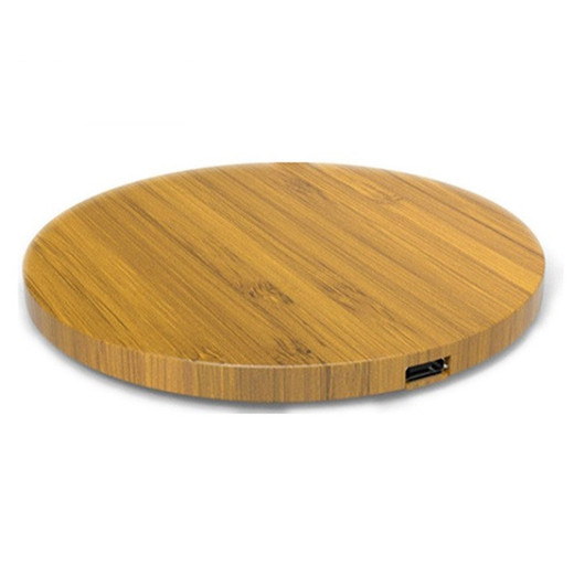 WL010 Wood round environmental wireless charger 