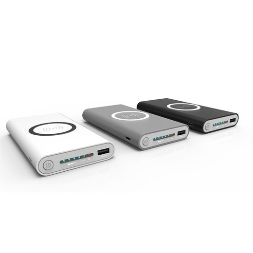 WLP006 Three in one built in receiver and transmitter wireless power bank